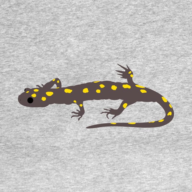 Yellow-Spotted Salamander by stargatedalek